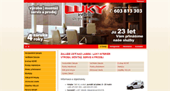 Desktop Screenshot of lukyul.cz